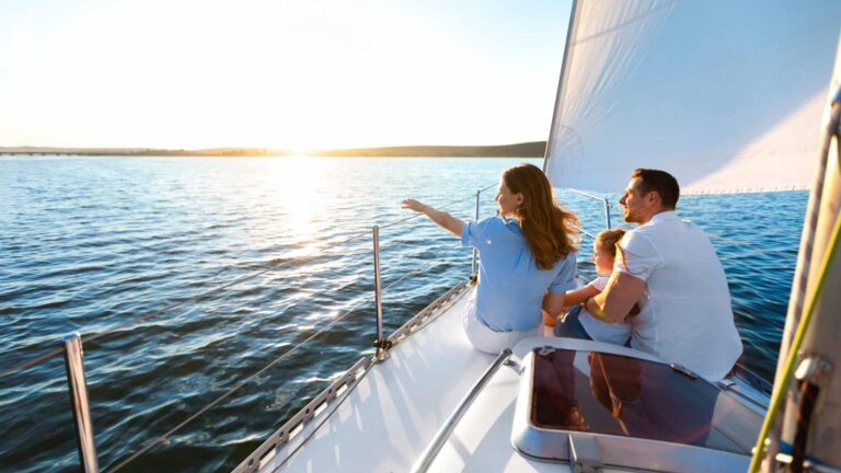 At Sea