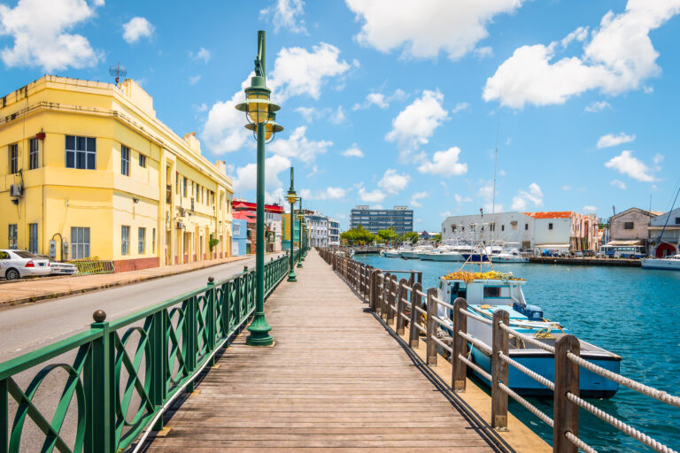 Departure from Bridgetown, Barbados